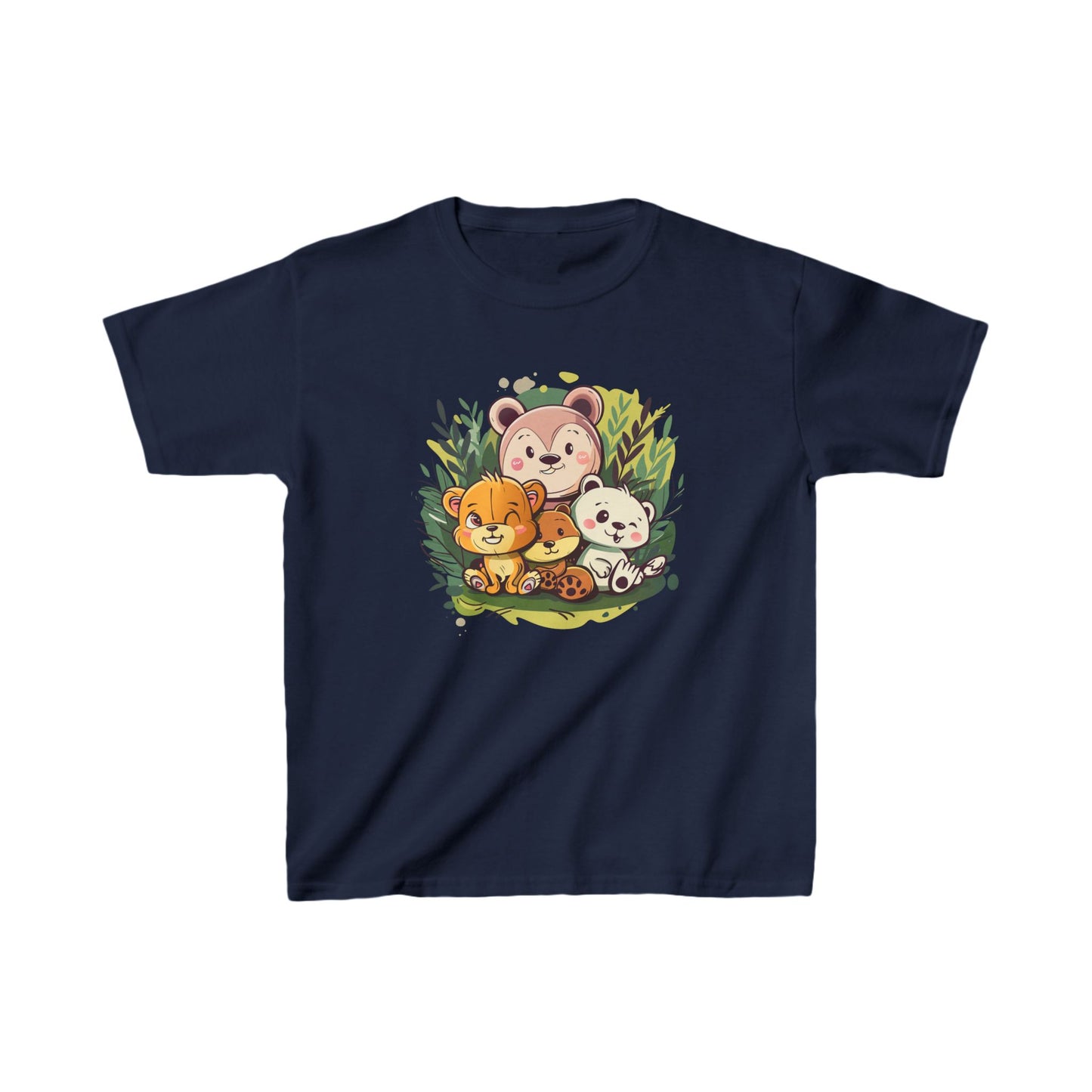 Animal Friends Kids Tee - Fun Cotton T-Shirt for Kids