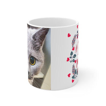 Gift mug with loved pet photo