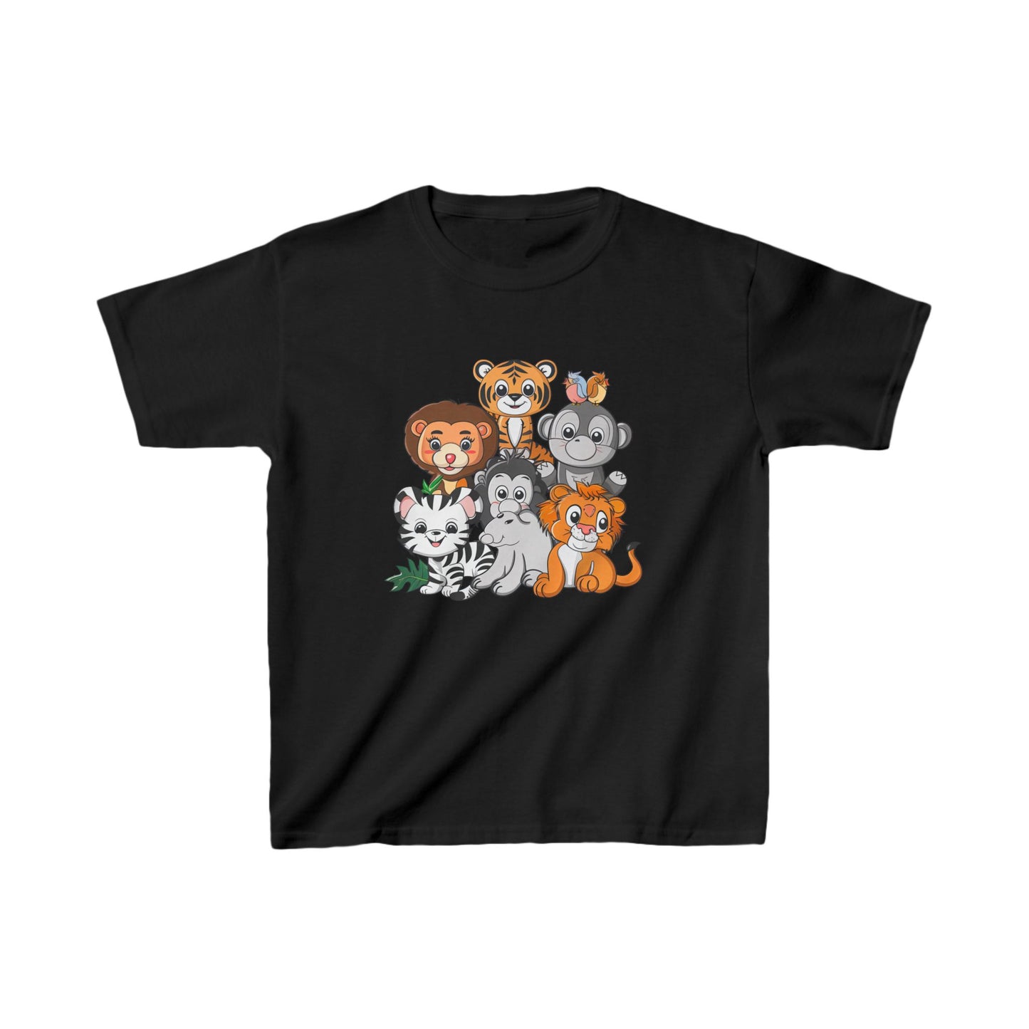 Animal Friends Kids Tee - Fun Cotton T-Shirt for Kids