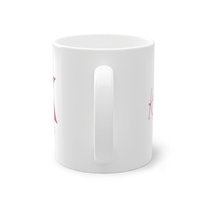 Gift mug name with Big Initial letter