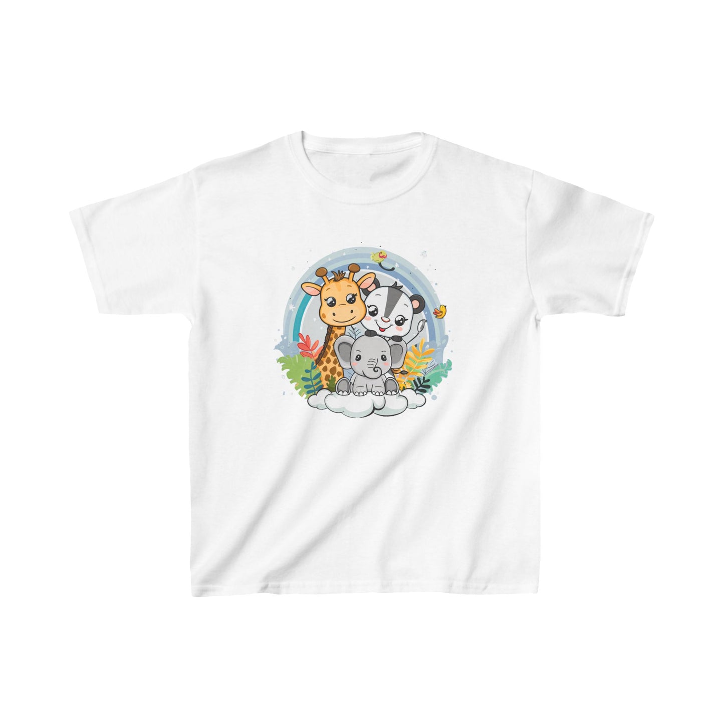 Animal Friends Kids Tee - Fun Cotton T-Shirt for Kids