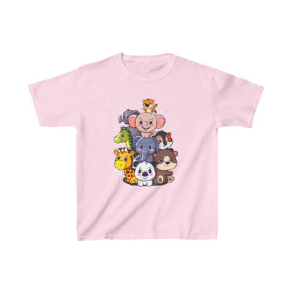 Animal Friends Kids Tee - Fun Cotton T-Shirt for Kids