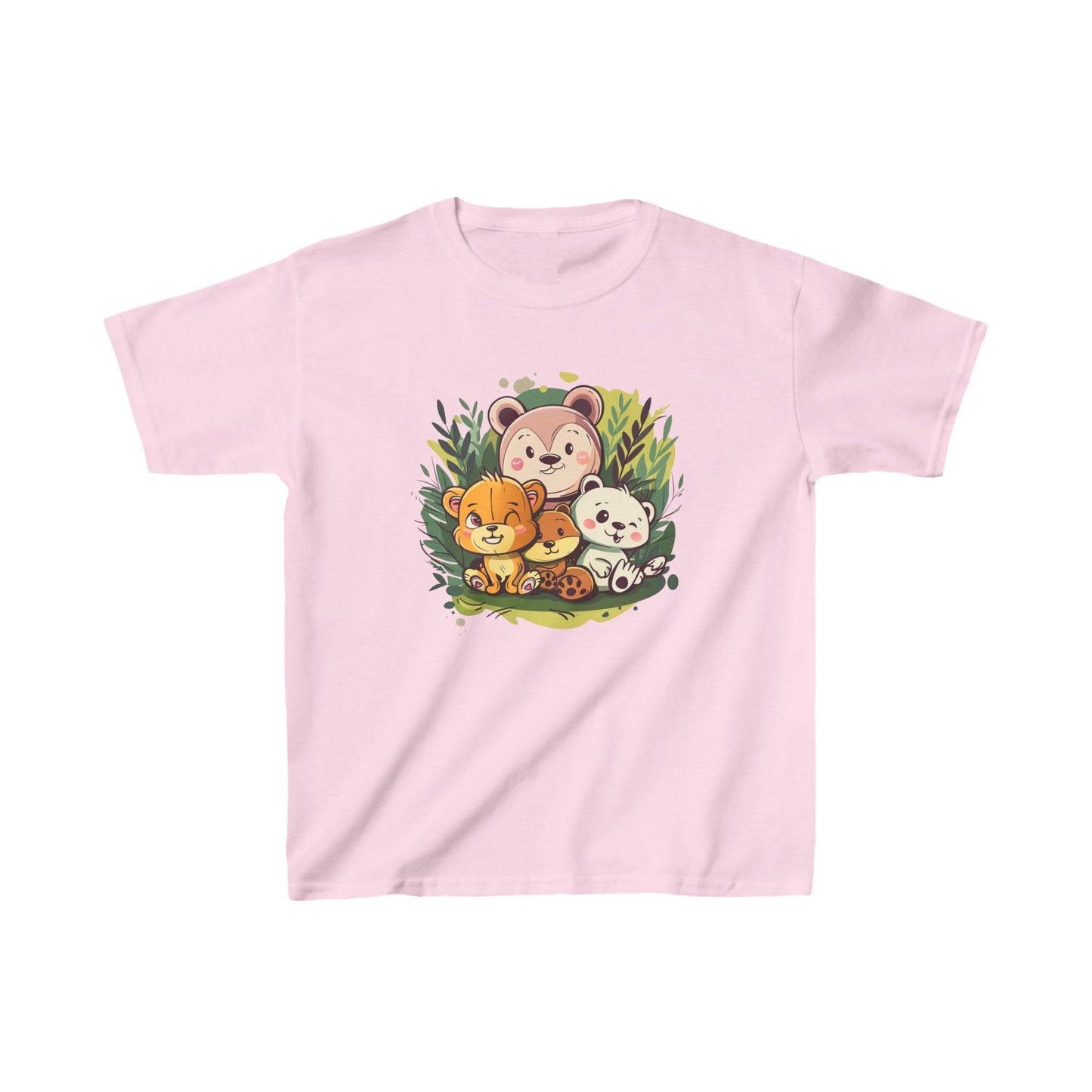 Animal Friends Kids Tee - Fun Cotton T-Shirt for Kids