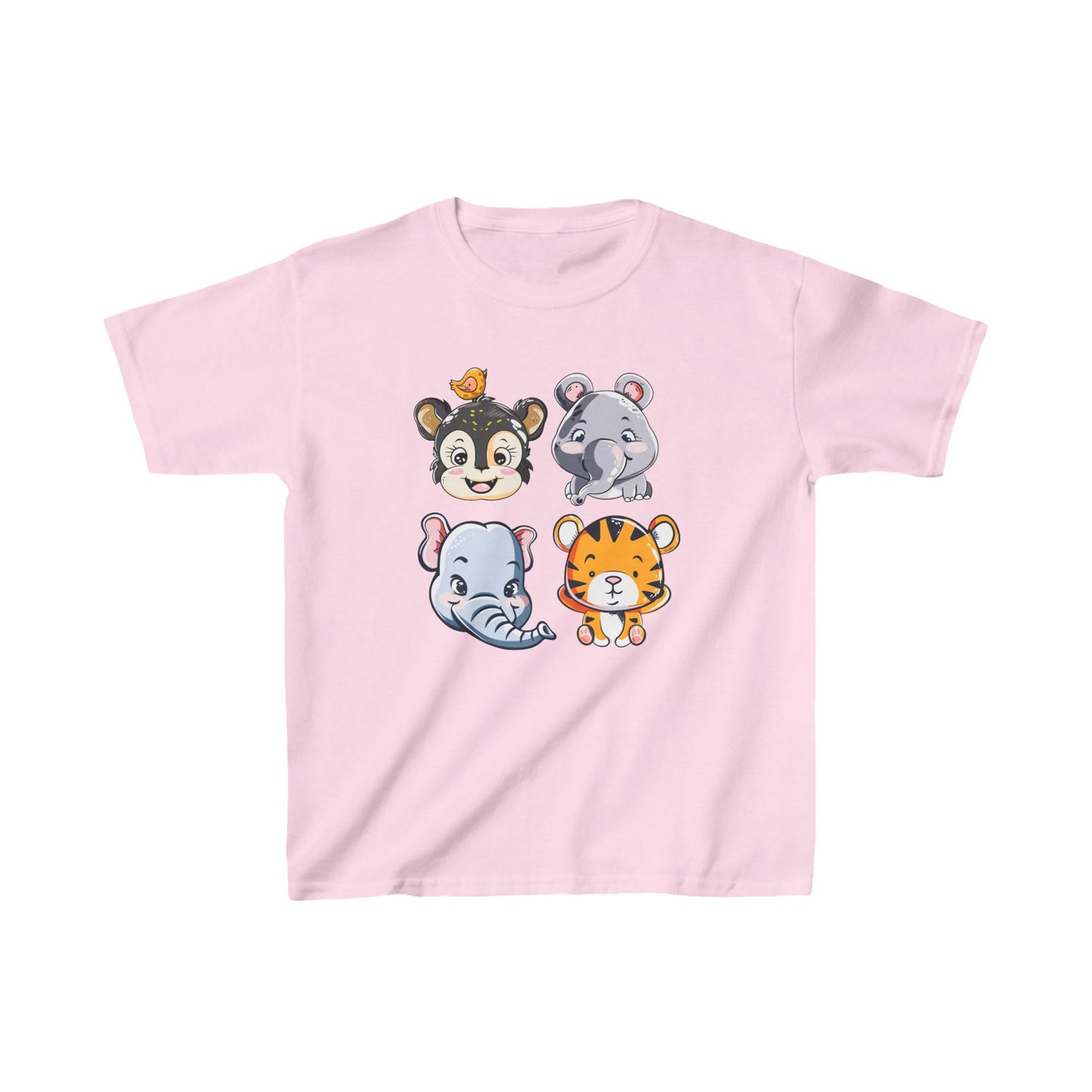 Animal Friends Kids Tee - Fun Cotton T-Shirt for Kids