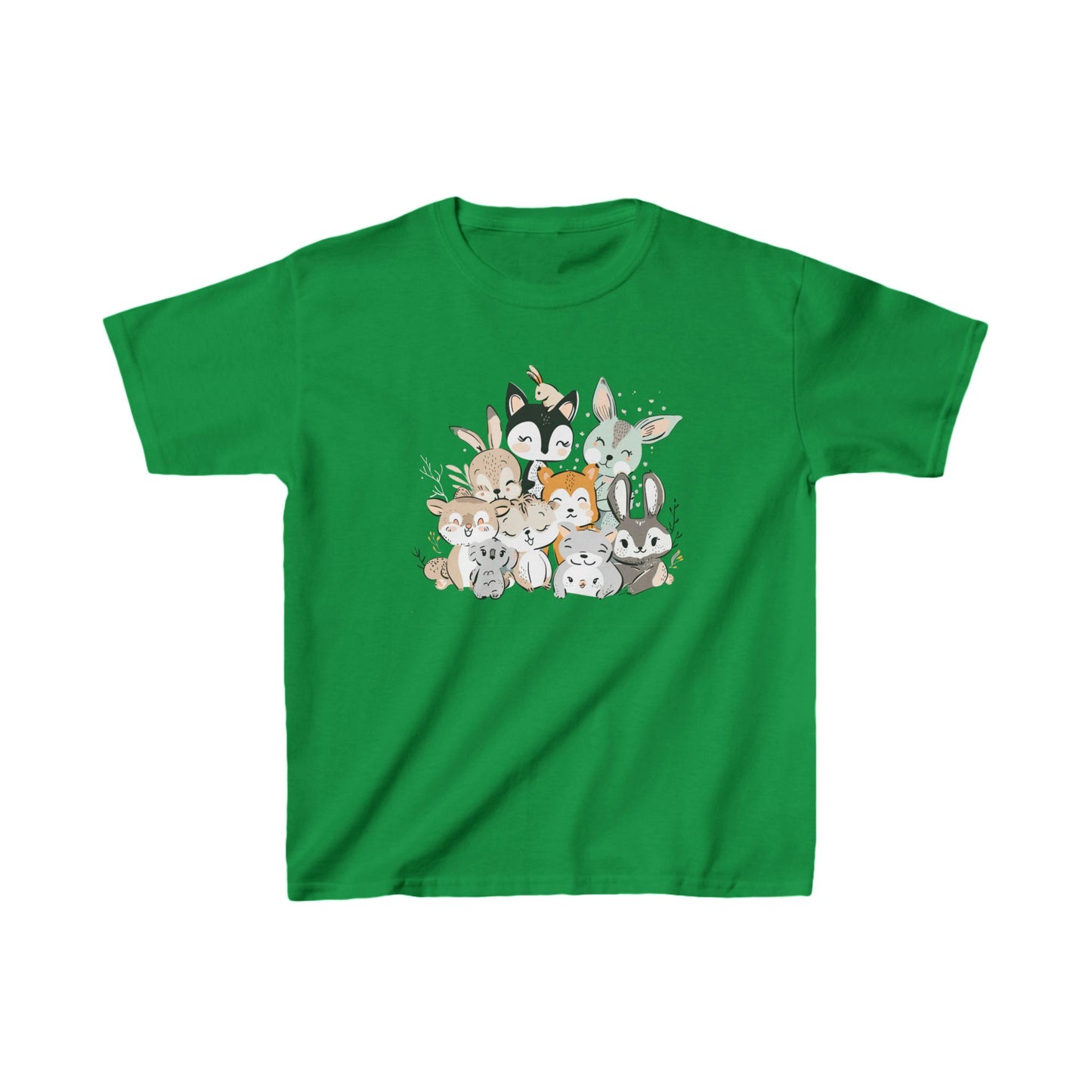 Animal Friends Kids Tee - Fun Cotton T-Shirt for Kids