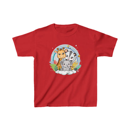 Animal Friends Kids Tee - Fun Cotton T-Shirt for Kids