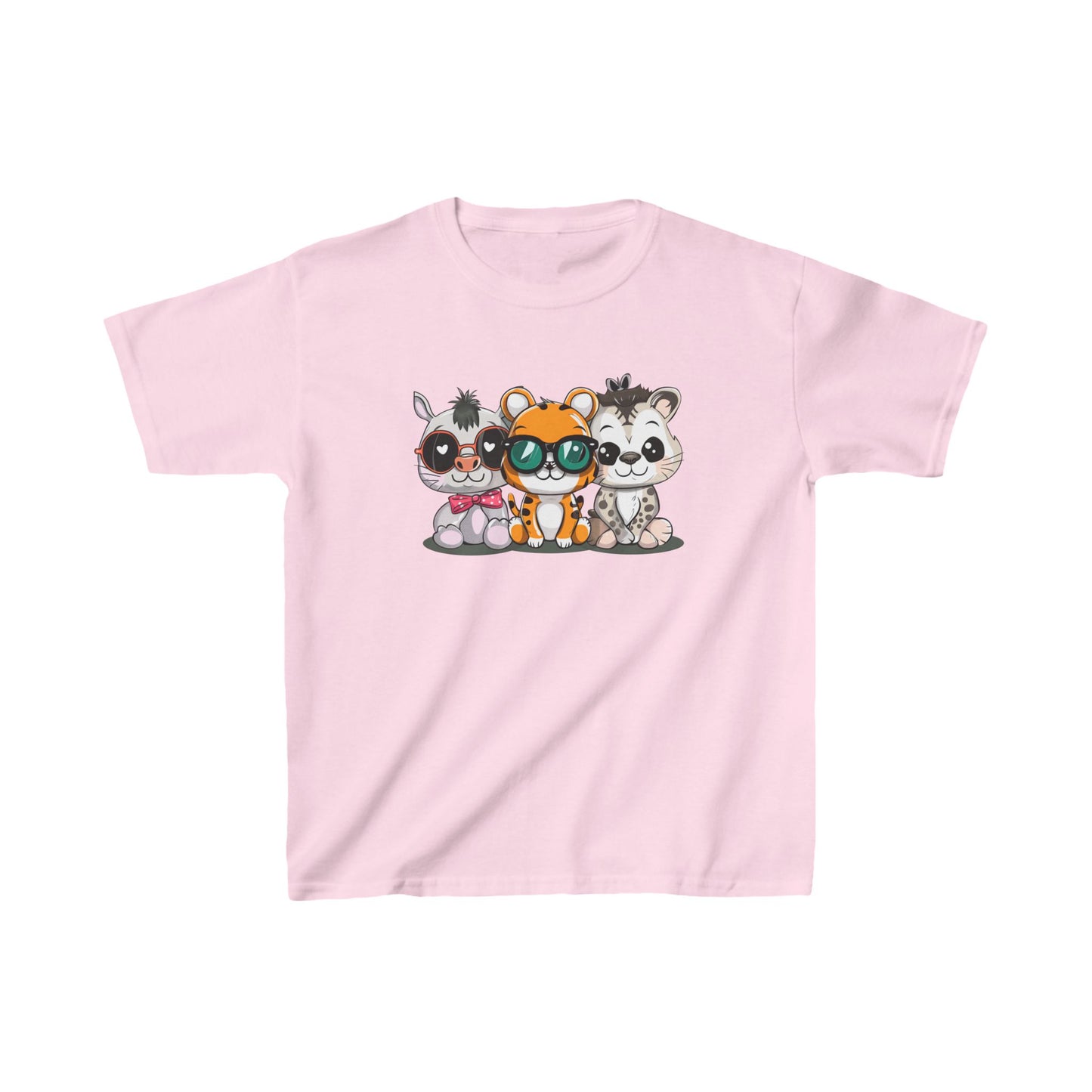 Animal Friends Kids Tee - Fun Cotton T-Shirt for Kids