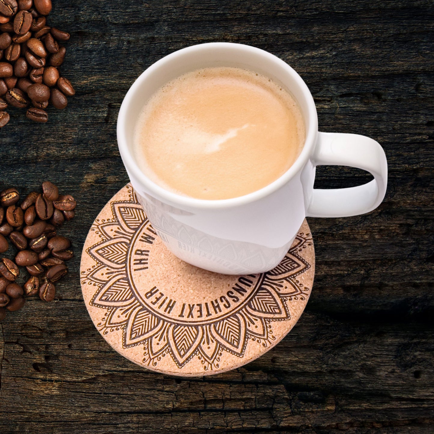 Personalized Coffee coasters - Coffee lovers/ personalized gift / coaster sets