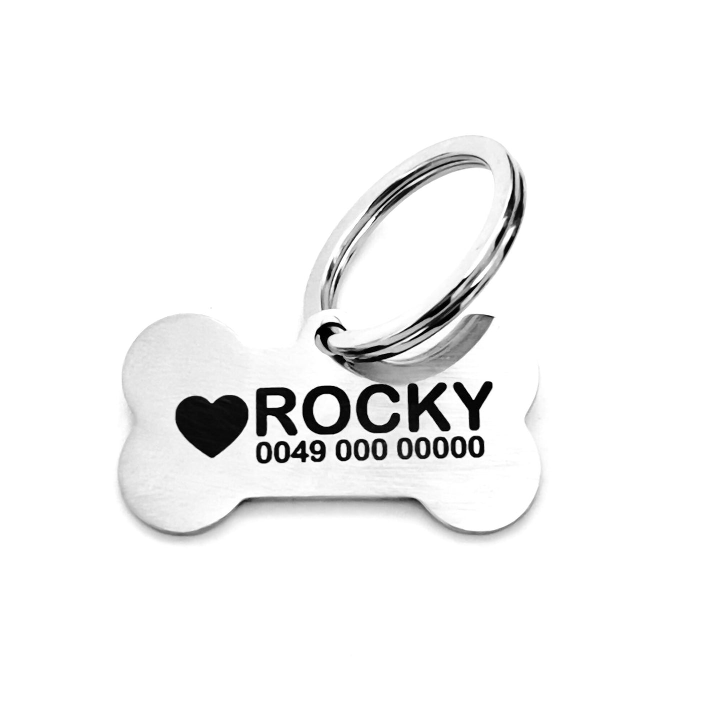 Pet tag ID personalized