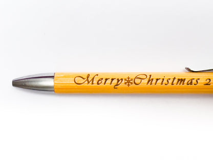 Personalized Bamboo ballpoint pen