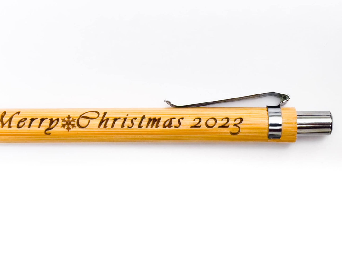 Personalized Bamboo ballpoint pen