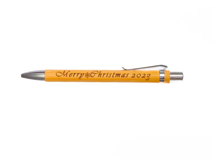 Personalized Bamboo ballpoint pen