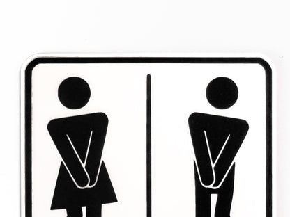 Toilet Sign - WC Door Symbol