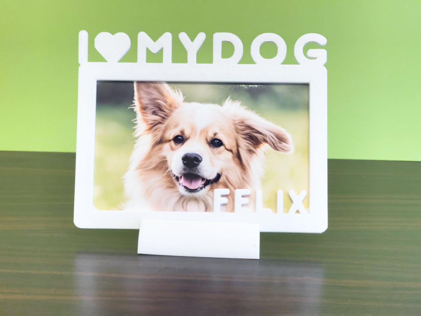 Pet photo frame holder  for photo 10cm.x15cm.