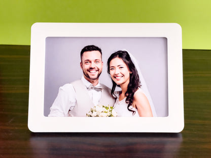 Photo frame for desk and wall- photo size 10cm.x15cm.