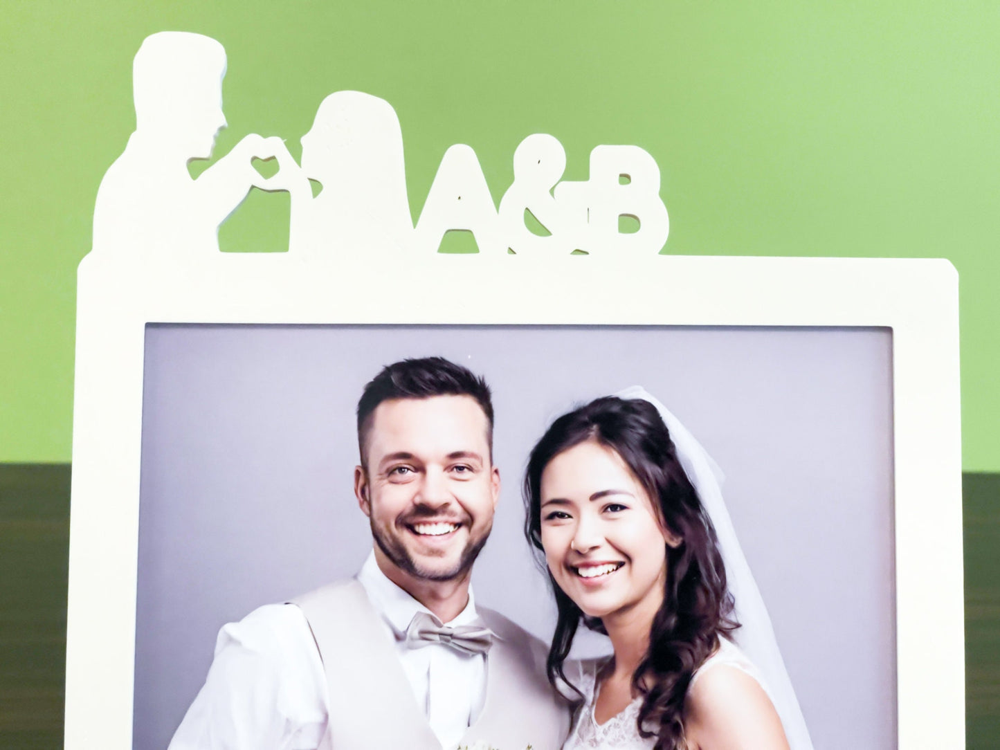 Geschenk für Hochzeitspaare - Fotorahmen