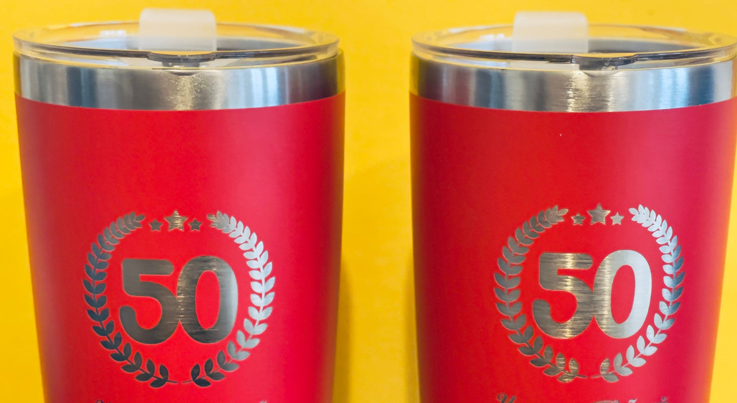 Personalized Aluminum Tumbler- Custom Mug