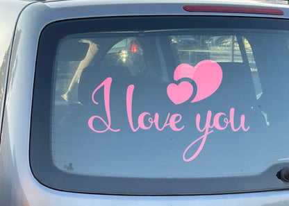 Love sticker- Decal / Car Sticker