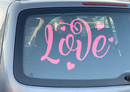 Love sticker- Decal / Car Sticker