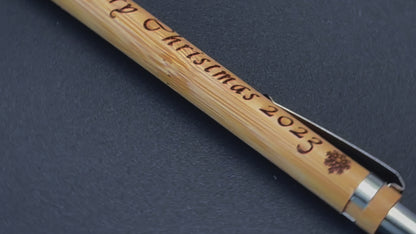 Personalized Bamboo ballpoint pen